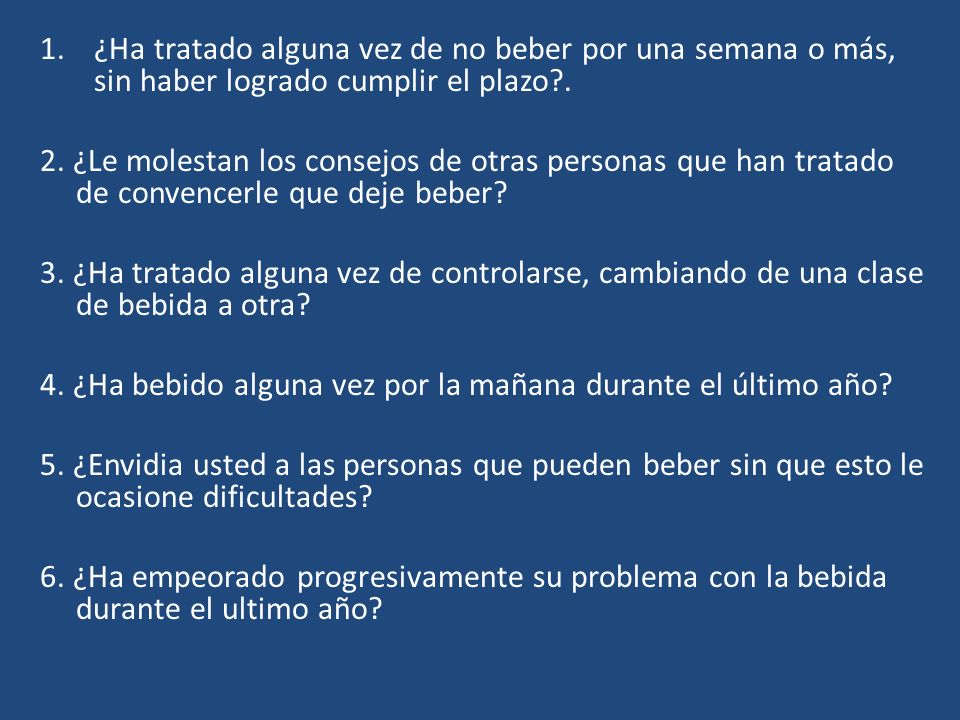 La clínica del alcoholismo en nikolaeve